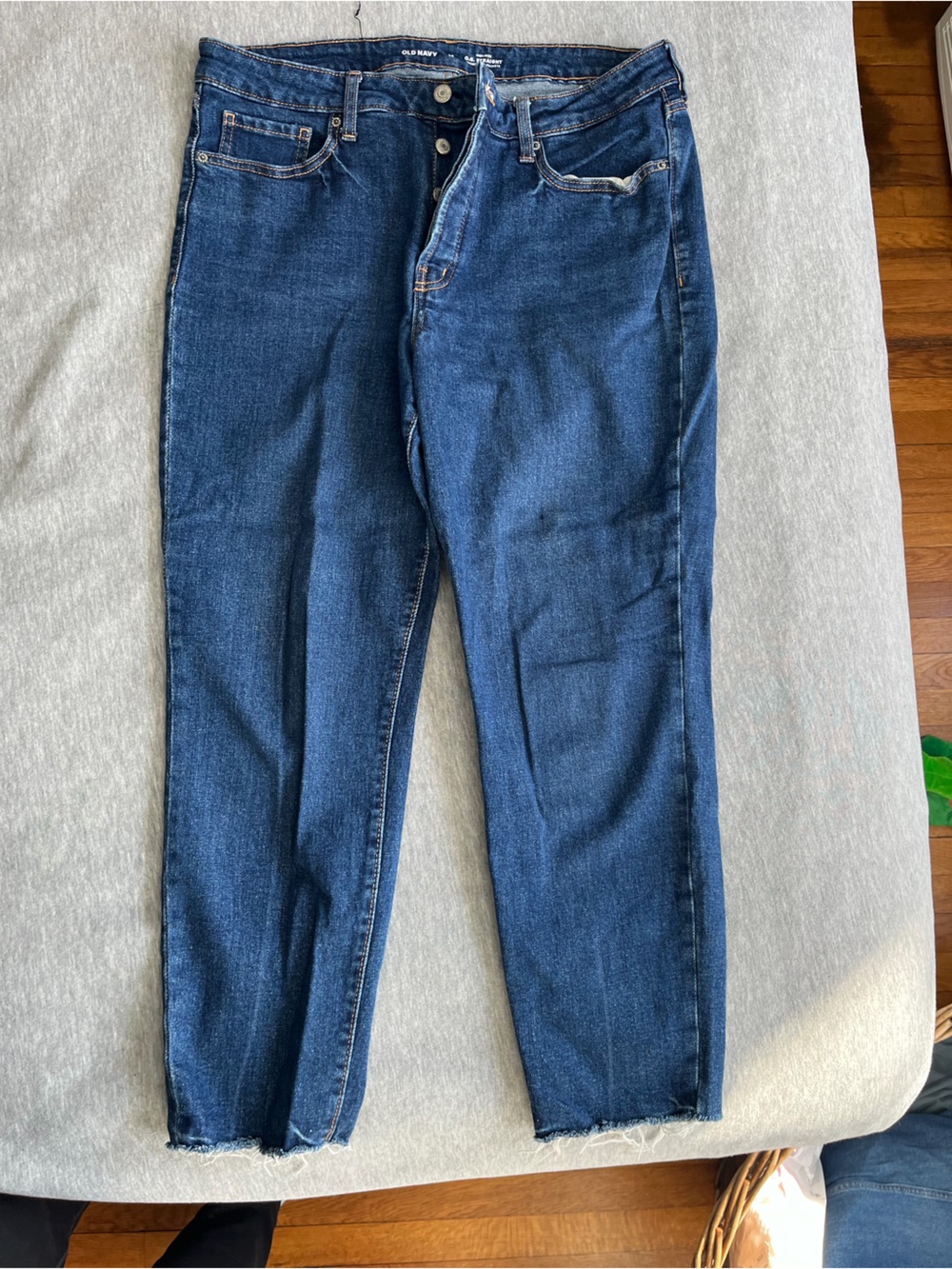 Old Navy Straight Leg Jeans - Dark Blue